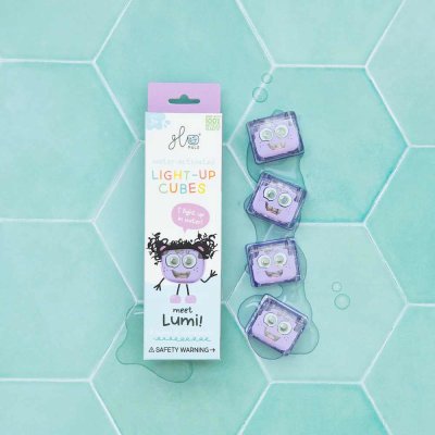 glo Pals Lila Light-up Cubes